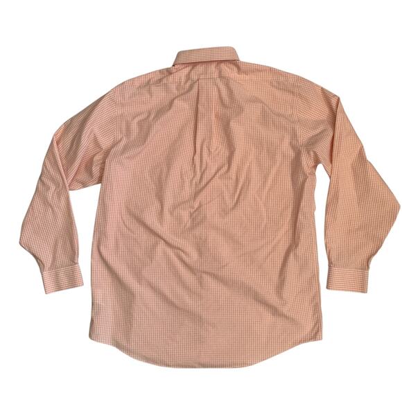 Brooks Brothers 1818 Madison Men's Size 16.5-35 Non Iron Button Up Check Shirt - Picture 6 of 16